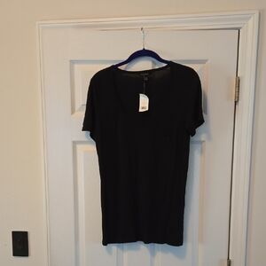 Banana Republic Black Short Sleeve Tee